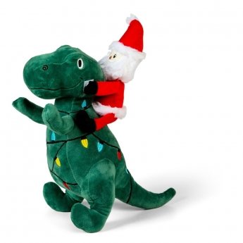 Little&Bigger QuirkyX-mas Tree-Rex with Santa