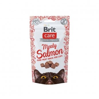 Brit Care Cat Snack Meaty Lax 50 g