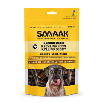 SMAAK Dog Adult Hundgodis Kyckling 100 g