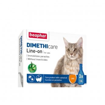 Beaphar Dimethicare Line-on Cat Fästingmedel