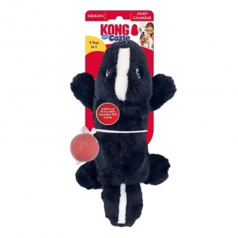 KONG Cozie Pocketz Skunk med Godisficka S