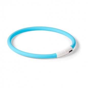 Little&Bigger LED-halsband 70 cm (Bl&aring;)