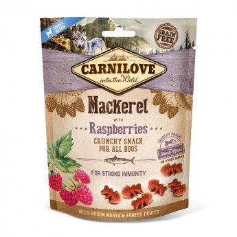 Carnilove Dog Crunchy Snack Mackerel & Raspberries 200 g