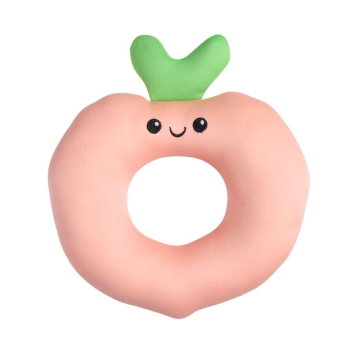 Little&Bigger Hot Summer Flytande Hundleksak Ring Persika 19 cm