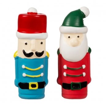 Little&Bigger SeasonsClassics Latex Nötknäppare & Tomte 2-pack