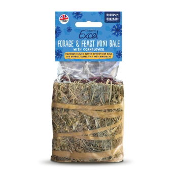 Burgess Forage & Feast Mini Bale Cornflower 100 g