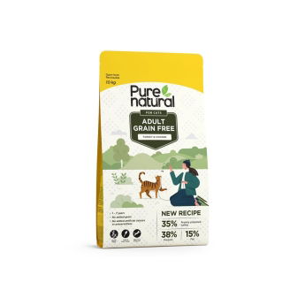 Purenatural Cat Adult Grain Free Turkey & Chicken (10 kg)