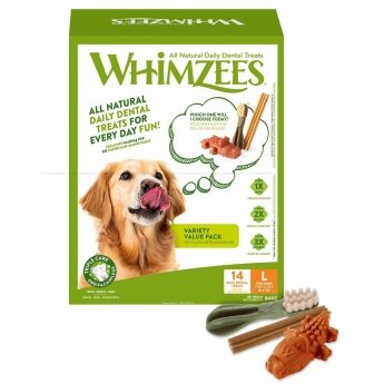 Whimzees Variety Value Pack L 14-pack