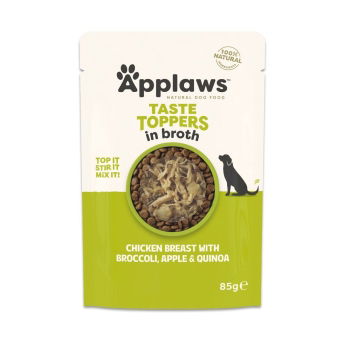 Applaws Dog Taste Toppers Chicken breast, Broccoli, Apple & Quinoa 85 g