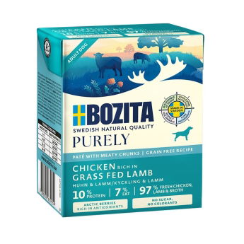 Bozita Dog Adult Purely Paté Lamm 370 g