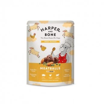 Harper&Bone Dog Adult Meatballs Fresh Market 300 g