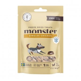 Monster Dog Treats Freeze Dried Chicken (45 g)
