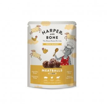 Harper&Bone Cat Adult Meatballs Fresh Market 85 g