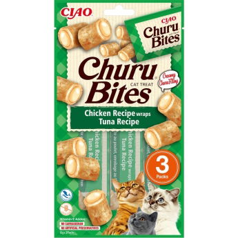 Churu Cat Bites Kyckling & Tonfisk 30 g