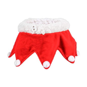Little&Bigger Xmas Paw-fect Julkrage R&ouml;d