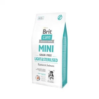 Brit Care Mini Grain Free Light&Sterilised (7 kg)