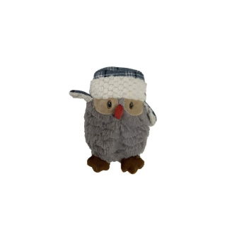 Bark-A-Boo Mistletoe Cabin Uggla 16 cm