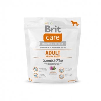 Brit Care Adult Medium Breed Lamb & Rice (1 kg)