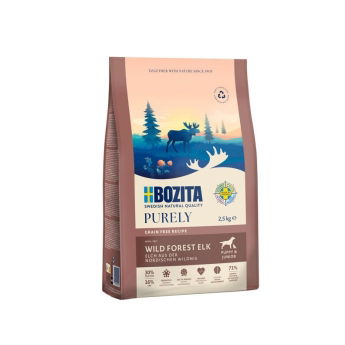 Bozita Puppy & Junior Purely Grain Free Älg (2,5 kg)