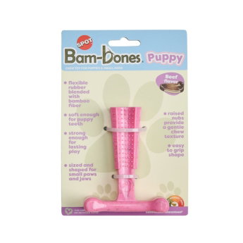 Bam-Bones Puppy Beef Rosa 10,5 cm