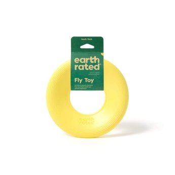 Earth Rated Flytande Hundleksak Gul Ring Frisbee