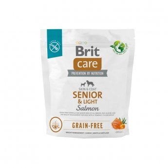 Brit Care Dog Senior & Light Grain Free Salmon (1 kg)