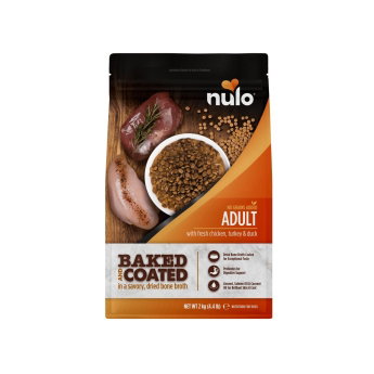 Nulo Dog Adult Baked & Coated Fresh Chicken, Turkey & Duck (2 kg)