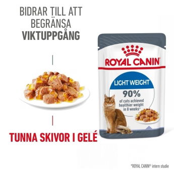Royal Canin Light Weight Care Jelly Adult våtfoder för katt 12x85 g