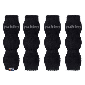 Rukka Plush Benv&auml;rmare till Hund Svart 4-pack