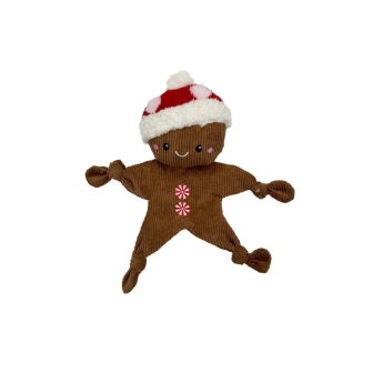 Bark-A-Boo Happy Holidays Pepparkaksgubbe med Rep 31 cm