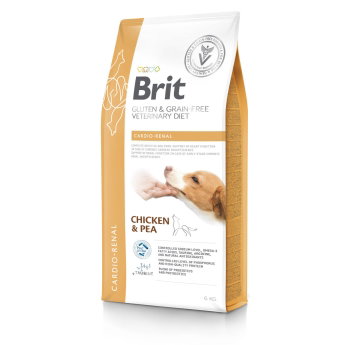 Brit Veterinary Diet Dog Cardio Renal Grain Free Chicken & Pea (6 kg)