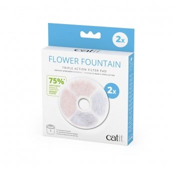 Catit Flower Triple Action Filter till Vattenfontän 2-pack