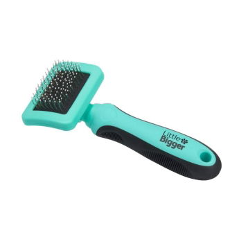 Little&Bigger Care Karda med Pluppar Mintgr&ouml;n (S)