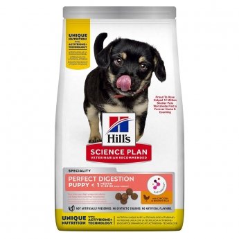 Hills Science Plan Puppy Medium Perfect Digestion Chicken