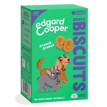 Edgard & Cooper Hundkex Äpple & Blåbär 400 g