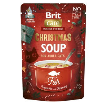 Brit Care Cat Adult Christmas Soup Fisk 75 g