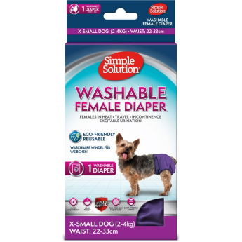 Simple Solution Washable Diaper Blöja till Hund (XS)