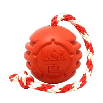 SodaPup Stars & Stripes Reward Ball Kampleksak Orange 7 cm