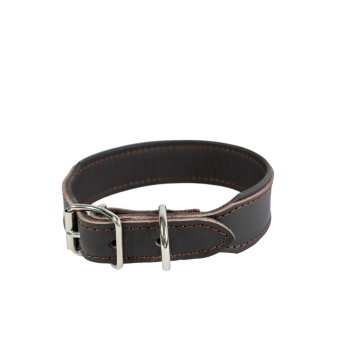Feel Wyder Hundhalsband L&auml;der Brun