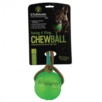 Starmark Swing Fling Chew Boll 8,9 cm