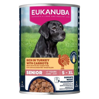 Eukanuba Dog Senior Turkey with Carrots 400 g