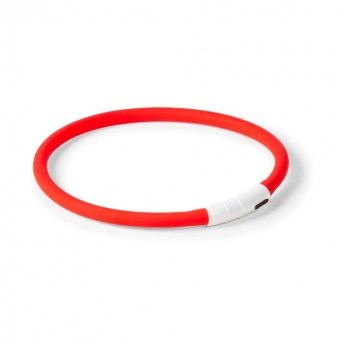 Little&Bigger LED-halsband 70 cm (Röd)