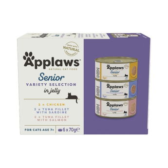 Applaws Cat Senior Multipack Variety Selection in Jelly 6 x 70 g