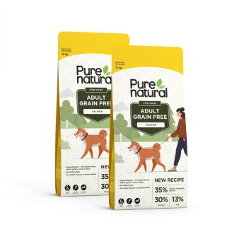 Purenatural Dog Adult Grain Free Salmon 2 x 12 kg
