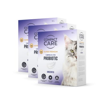 Compact Care Probiotic Unscented 3 x 10 l