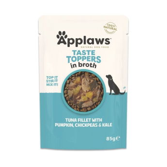 Applaws Dog Taste Toppers Tuna fillet with Pumpkin, Chickpeas & Kale 85 g
