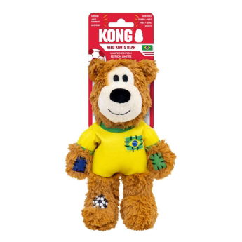 KONG Wild Knots Bear Footballer Brazil M