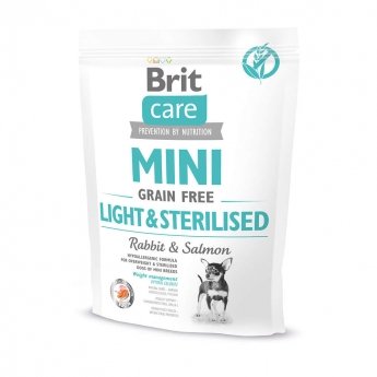Brit Care Mini Grain Free Light&Sterilised (400 g)