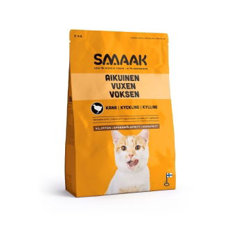 SMAAK Cat Adult Spannmålsfri Kyckling (7 kg)