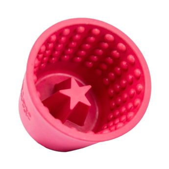 LickiMat Yoggie Slow Feeder Matskål Rosa 9,5 cm